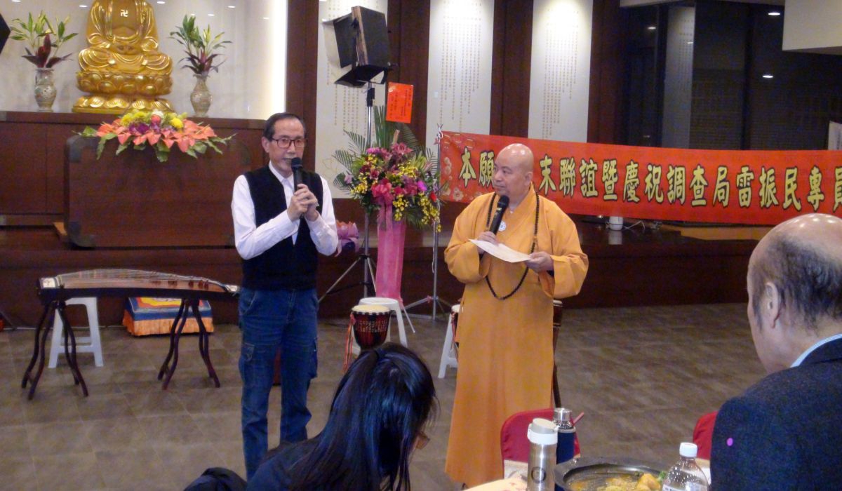 國民黨中央委員周楷倫致詞