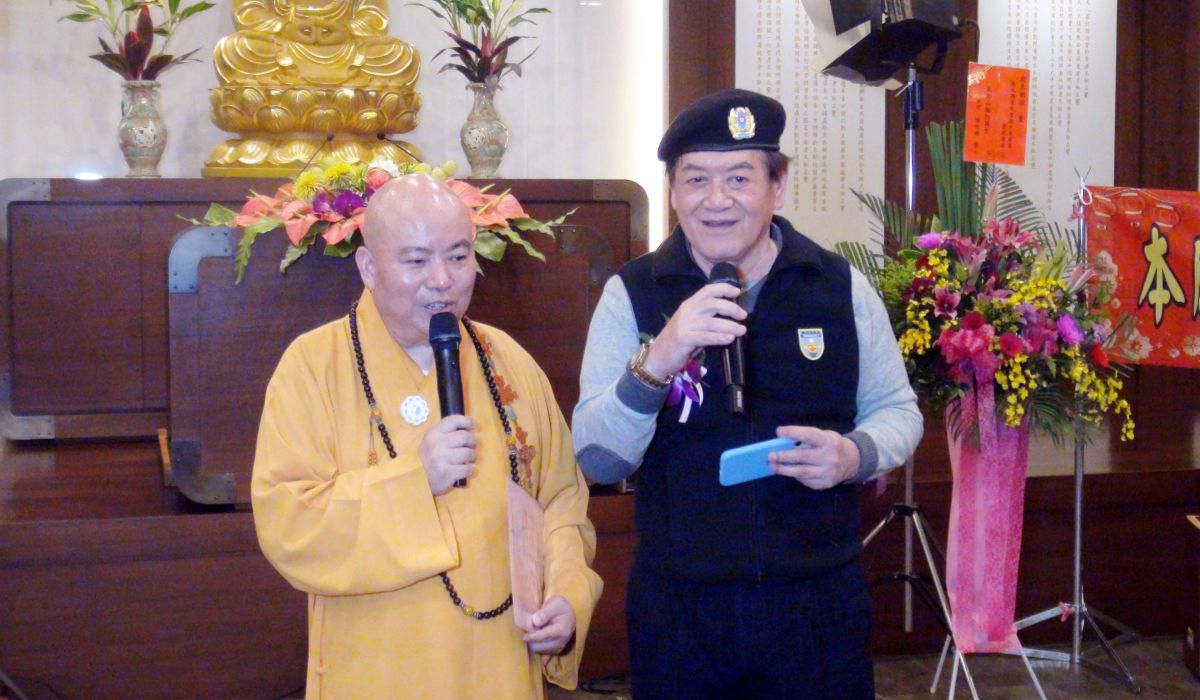 高安國將軍致詞