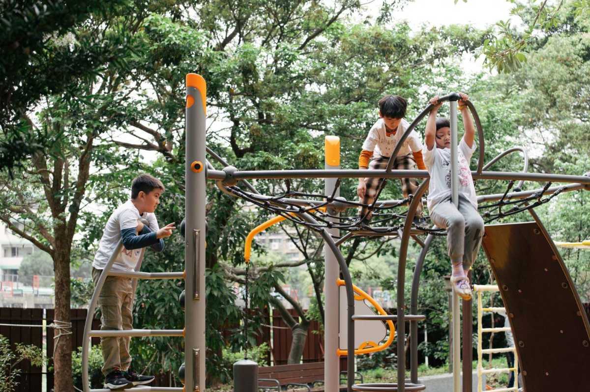 竹縣6座小巧特色公園啟用 小朋友來開箱盡情放電