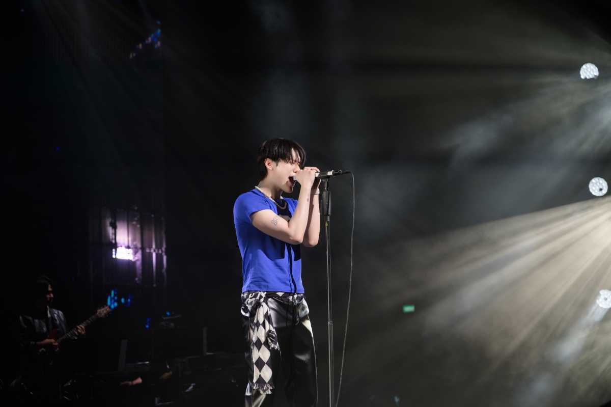 韓星WOODZ澳門演唱會 驚喜演繹MC張天賦《記憶棉》