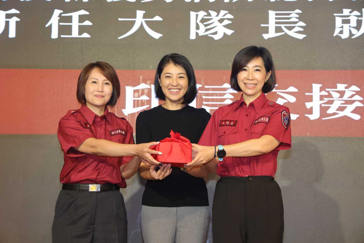 投縣義消總隊防火宣導大隊新任幹部交接