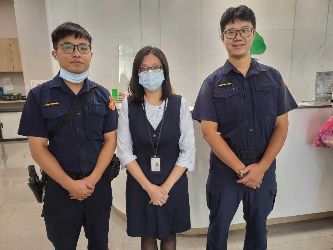 假股神真詐財　北投石牌所警保住老翁百萬退休金