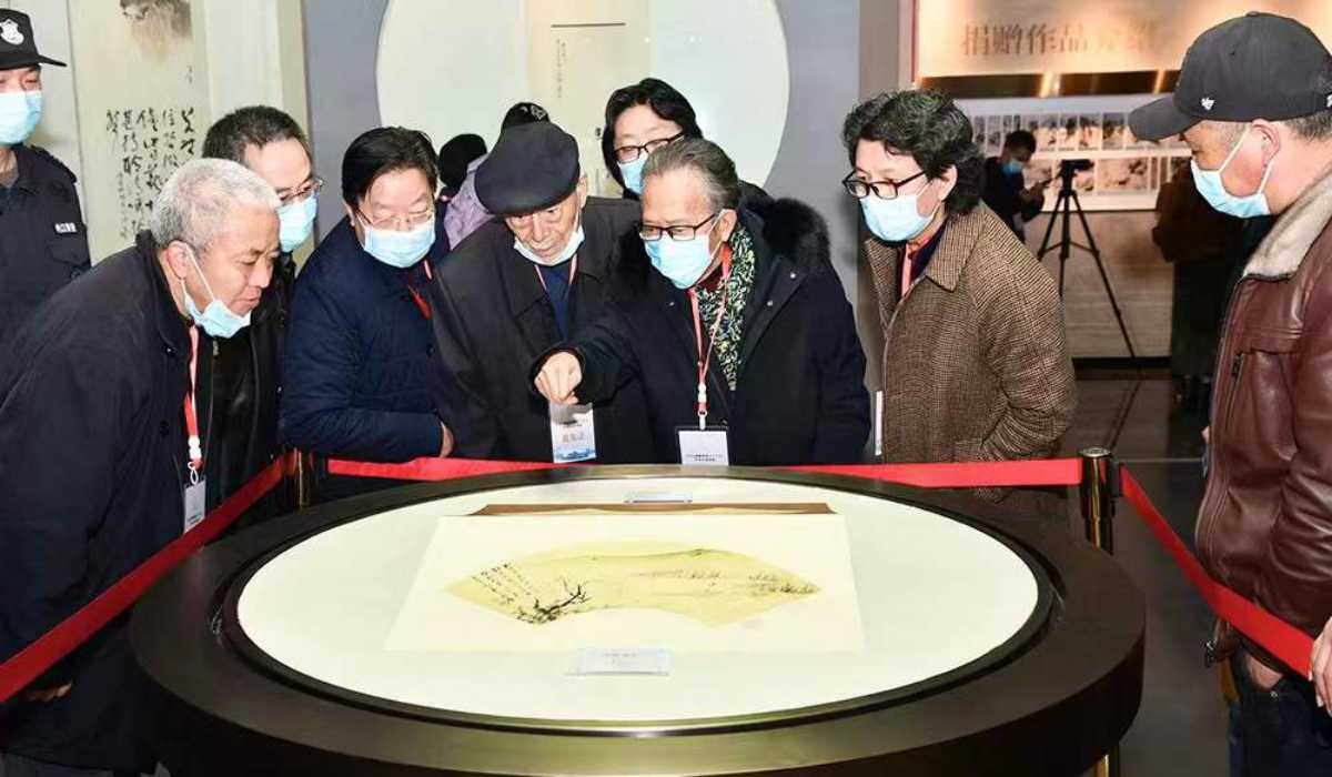 歐豪年藝術館開幕嘉賓入館參觀現場 嘉賓入館參觀