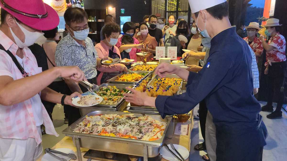 九瀧唐景觀宴會餐廳 5/27台中浪漫開幕（記者 江文賓 攝）