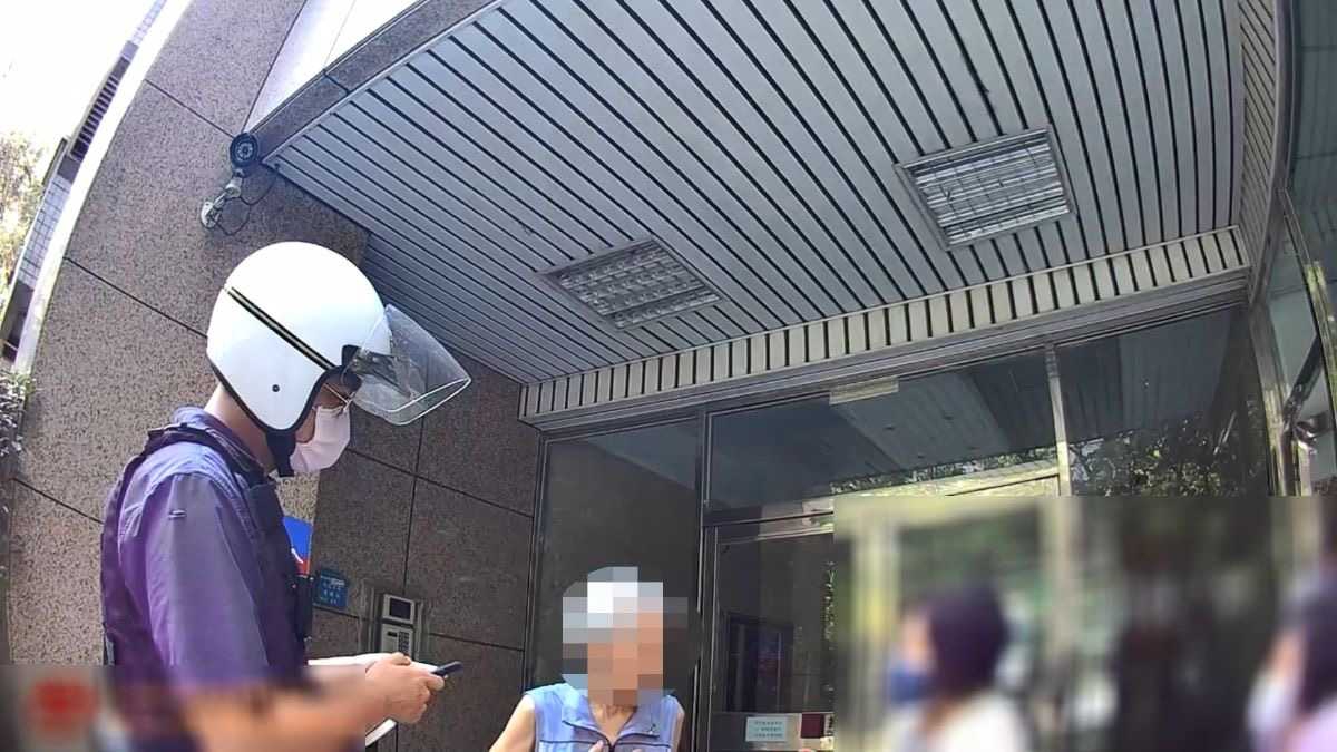 內湖警耐心關懷 助婦人安全返家