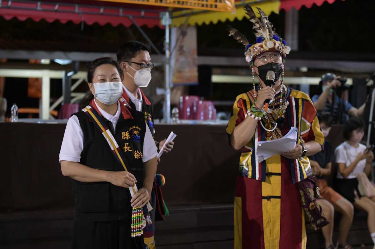 「戰後144年撒奇萊雅族火神祭」縣長徐榛蔚到場追悼 祝褔文化永續昌盛（圖：花蓮縣政府 提供）