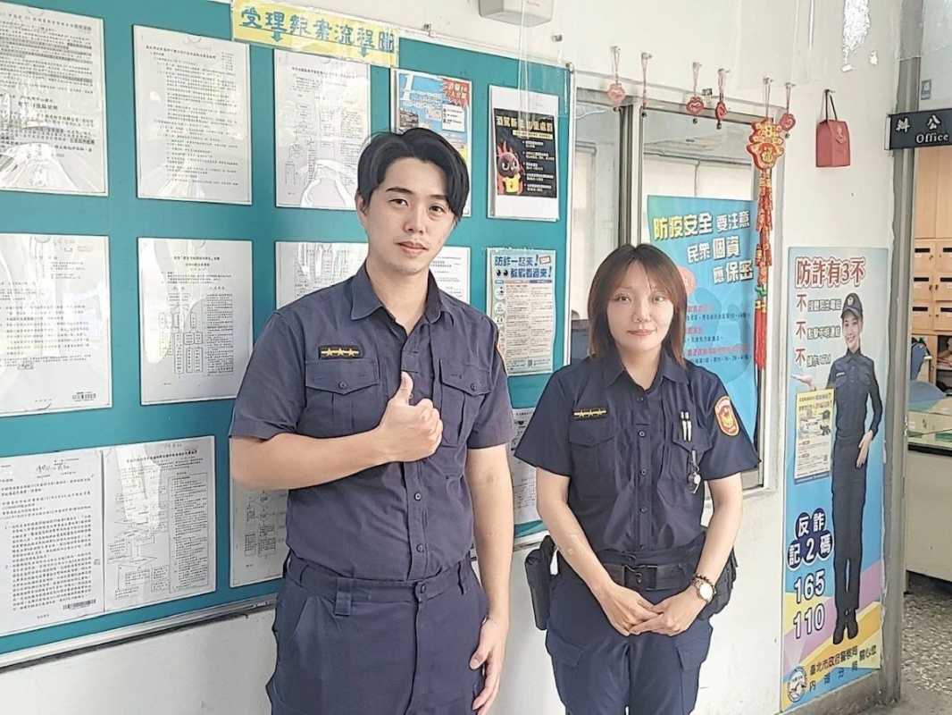 謊稱鄰居詐騙老梗 內湖警當場識破攔阻