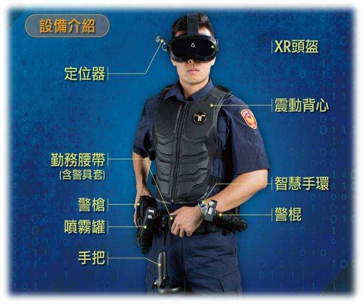 警察執勤訓練再升級 警政署導入VR虛擬實境