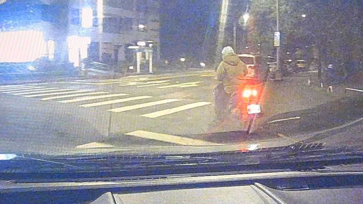 騎士深夜闖紅燈 內湖警好鼻師心細逮酒駕