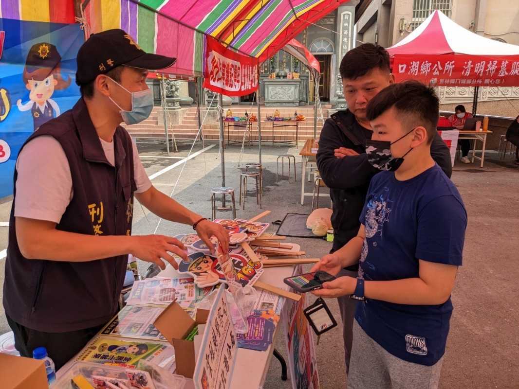 北港警清明連假加強宣導反詐騙 再請阿昭署長細說明