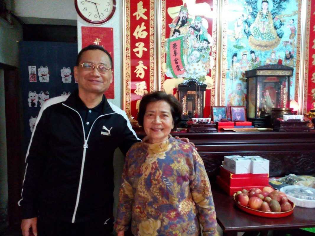 高哲翰講座教授感謝母親養育之恩，一生無法回報