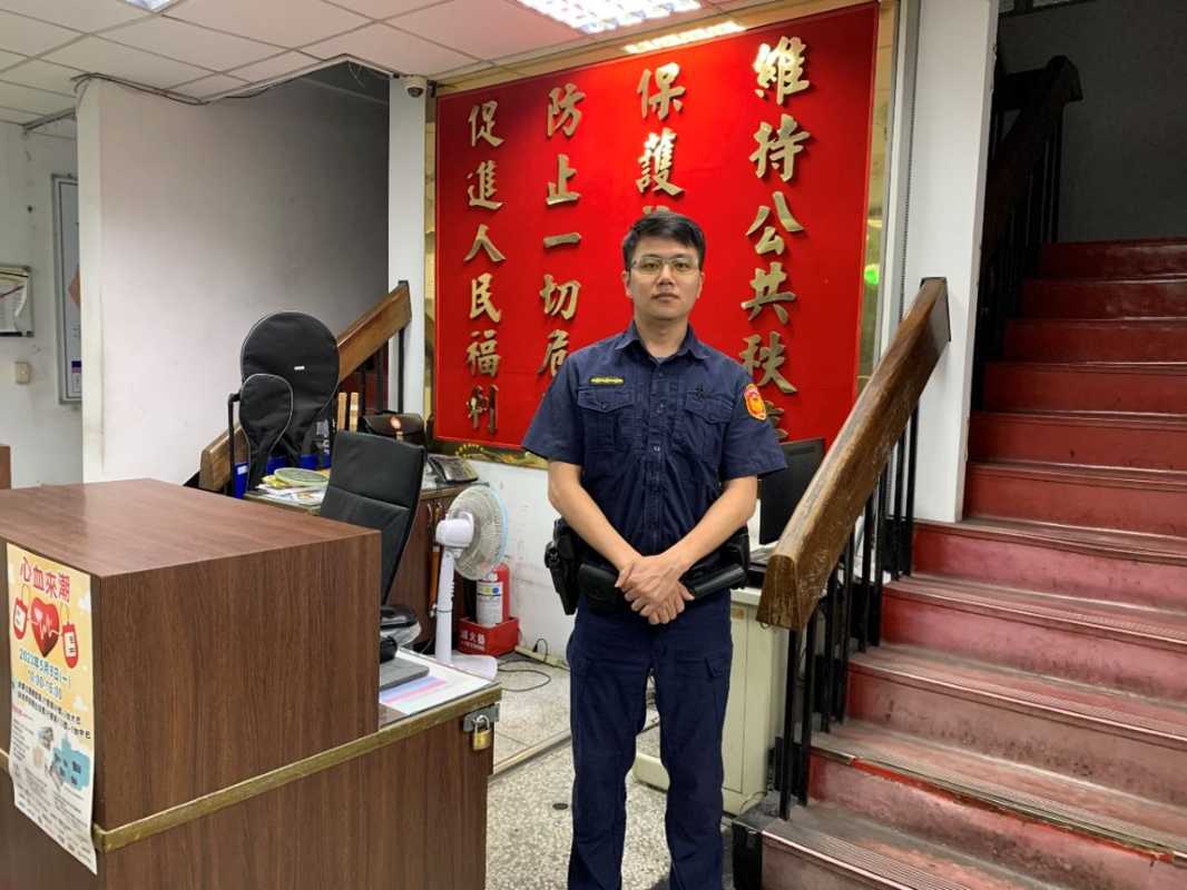 內湖警推指紋建檔 助失智長者快速返家