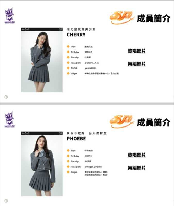 音樂才女許雅涵力挺2023最震撼台灣少女團「Sunny Parfum」參加「未來少女」選秀（圖：漂兒音樂 提供）