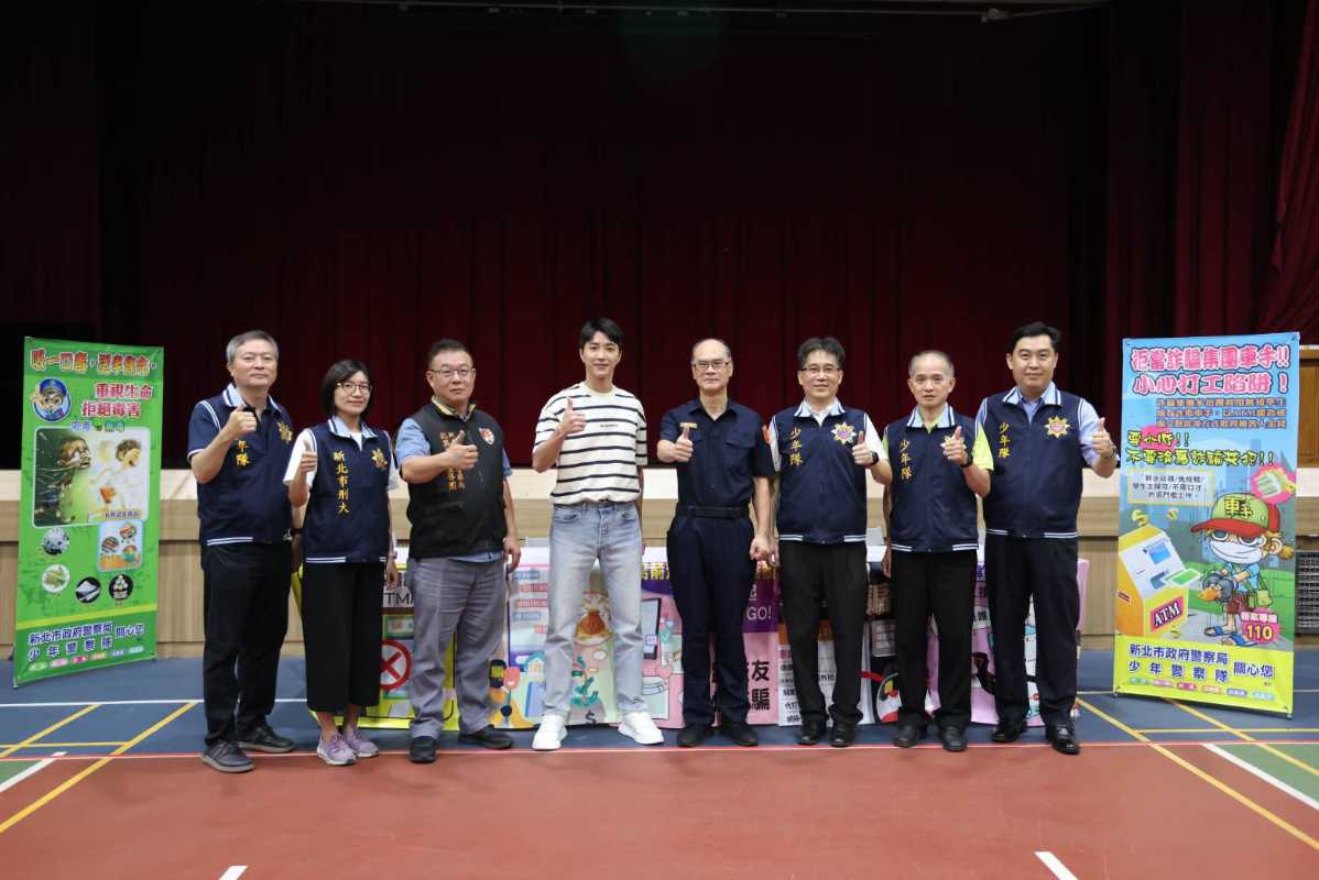 新北警邀請世界級桌球名將江宏傑　共同舉辦桌球夏令營
