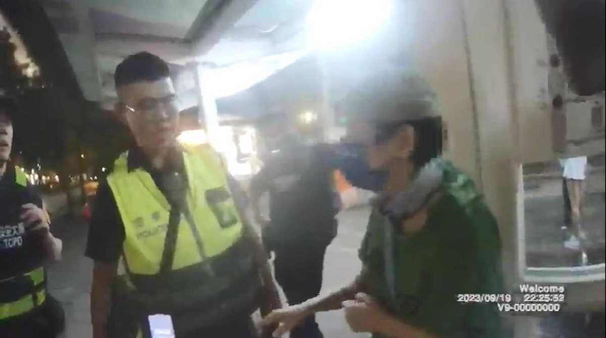 晝夜安城　7旬港嬤旅臺迷途語言不通　北市保大隊警循訂房紀錄助團聚