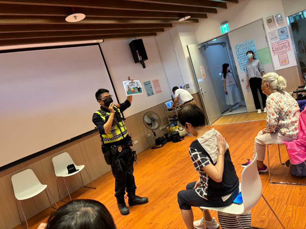 詐騙手法層出不窮　北投偵查隊警守護銀髮顧老本
