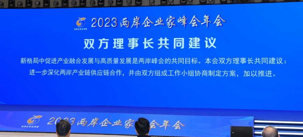 2023兩岸企業家峯會10週年交流年會　南京閉幕