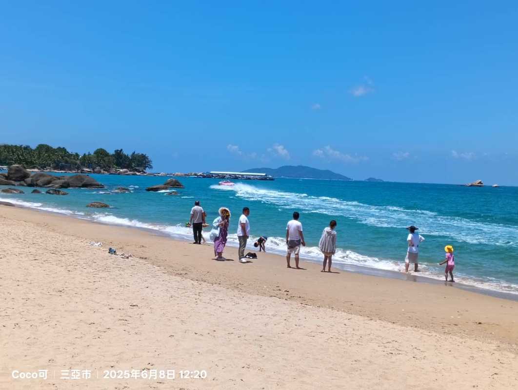 何以中國·行走海南——天涯海角引客來。（圖/彭可拍攝）